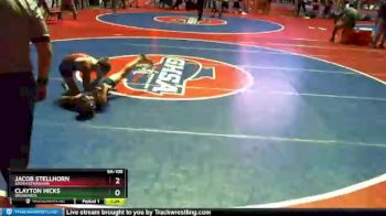 6 lbs Quarterfinal - Clayton Hicks, Brunswick vs Jacob Stellhorn, South Effingham