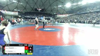4A 145 lbs Cons. Semi - Cyrus Comia, Tahoma vs Joey Jones-Nesbitt, Puyallup