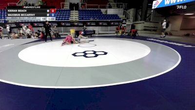 144 lbs Cons. Rd Of 64 - Kieran Beach, MI vs Maximus McCarthy, NY