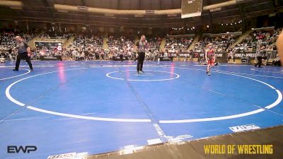 73 lbs Round Of 16 - Isaac Berrier, East Pennsboro vs Eliace Majka, Black Fox Wrestling Academy