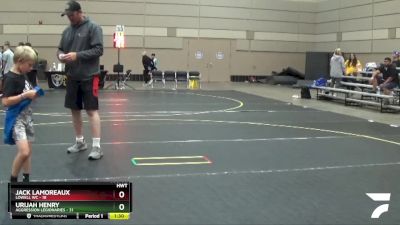 150 lbs Finals (8 Team) - Cooper Miller, Team Illinois vs Austin Bourassa, Untouchables Black