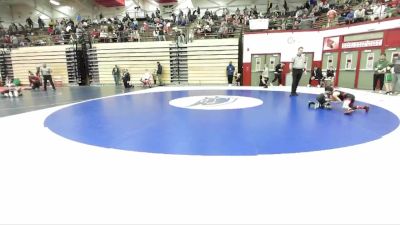 49 lbs Round 4 - Case Hoehn, Maurer Coughlin Wrestling Club vs Christian Nordyke, Region Wrestling Academy