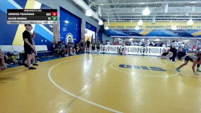 126 lbs Round 1 (8 Team) - Jacob Rivera, Westside Wrestling vs Xristos Tsakonas, Braves WC