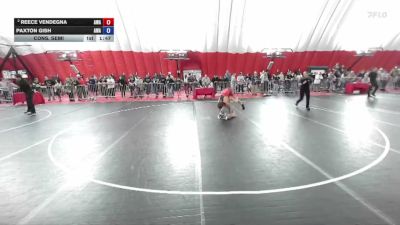 132 lbs Cons. Semi - Reece Vendegna, Askren Wrestling Academy vs Paxton Gish, Askren Wrestling Academy