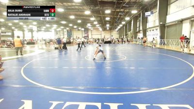 100 lbs Rr Rnd 3 - Julia Duro, Hammer Wrestling Club vs Natalie Andrade, D3 Training Center