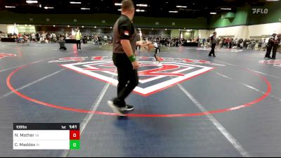 106 lbs Round Of 128 - Nolan Mather, VA vs Connor Maddox, IN