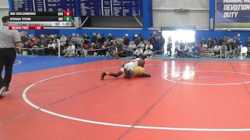 125 lbs Cons. Round 3 - Ethan Titus, Western New England vs Sei Dolomengi, Bridgewater State
