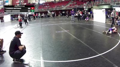 56 lbs 3rd Place Match - Cassius Matthias, Nebraska Wrestling Academy vs Brody Desmond, Blair Wrestling Club