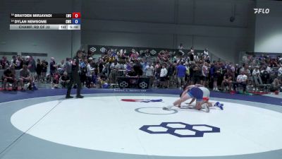 86 kg Champ. Rd Of 32 - Brayden Mirjavadi, Laker Wrestling Club vs Dylan Newsome, Cavalier Wrestling Club