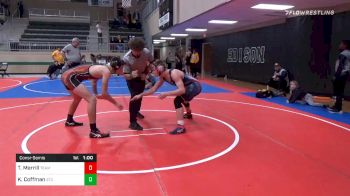 155 lbs Consolation - Tye Merrill, Team Merrill vs Kiowa Coffman, Sallisaw Takedown Club