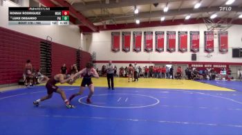 165 lbs Champ. Round 2 - Roman Rodriguez, Mt San Antonio Community College vs Luke Desando, Palomar College