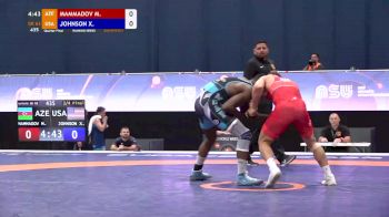 63 kg Quarterfinal - Xavier Johnson, USA vs Murad Mammadov, AZE