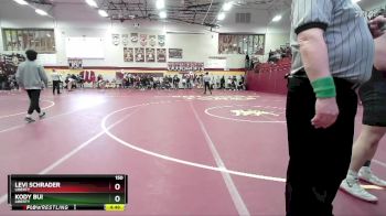 150 lbs Cons. Round 2 - Kody Bui, LIBERTY vs Levi Schrader, LIBERTY