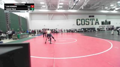 132 lbs Quarterfinal - Jason Fiala, Millikan vs Luis Romero, Villa Park