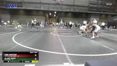 120 lbs Semifinal - Cire Watson, Team Of Hard Knox vs Blake Nash, Black Fox