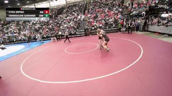 3A 140 lbs 3rd Place Match - Kyra Defino, Juab vs Gwendaline Gardiner, Canyon View