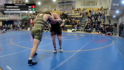 215 lbs Consy 1 - Hunter Goelz, Bethel Park vs Ben Grabowski, Penn Trafford
