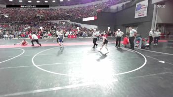 100 lbs Champ. Round 2 - Easton Rear, RT Elite Wrestling vs Tanner Henzler, Hudson