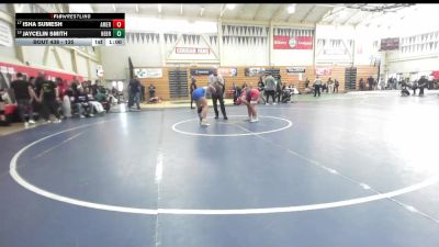 135 lbs Cons. Round 3 - Isha Sumesh, American vs Jaycelin Smith, Heritage (Brentwood)