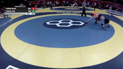 D2-126 lbs Cons. Round 1 - Aiden Bean, Marlington vs Eddie Vitu, Col. DeSales