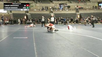 145 Championship Bracket Cons. Round 4 - Keslar Swenson, Watertown vs Brady Krikpatrick, Mound Westonka