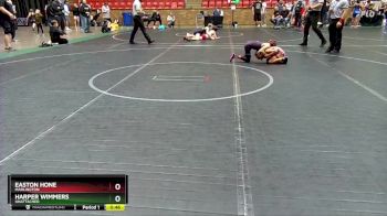 56 lbs 3rd Place Match - Harper Wimmers, Unattached vs Easton Hone, Marlington