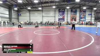60 lbs Rd# 6- 9:00am Saturday Final Pool - Bradley Snyder, Terps XPress vs Jett Maughon, Scorpions