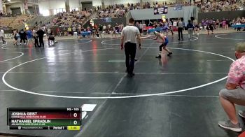 105 lbs Cons. Round 1 - Joshua Geist, Cookeville Wrestling Club vs Nathaniel Spradlin, Arlington Wrestling Club