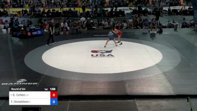 106 lbs Round Of 64 - Ella Cohen, CA vs Tessa Donaldson, IL