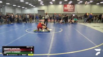 182 lbs Semifinal - Kenneth Hamilton, Guerrilla Wrestling Associatio vs ANDREW SCARBERRY, GWC