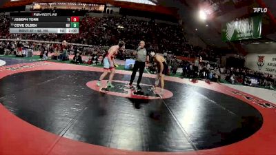 4A 165 lbs Champ. Round 1 - Joseph Torr, Timberlake vs Cove Olsen, Marsh Valley