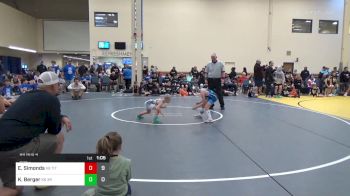 60 lbs Rr Rnd 4 - Eli Simonds, Titan WC K-8 vs Kellin Berger, Third Monkey K-8