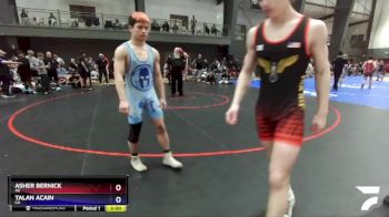 150 lbs Champ. Round 1 - Asher Bernick, AK vs Talan Acain, CA
