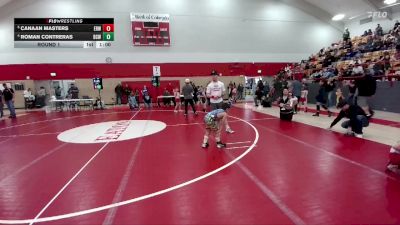 68-74 lbs Round 1 - Roman Contreras, Bear Cave WC vs Canaan Masters, Eaton Reds WC