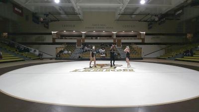 138 lbs Rr Rnd 2 - Angelina Hiller, East Stroudsburg vs Kylee Gaddy, Delaware State