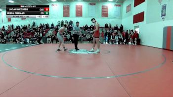 215 lbs 3rd Place Match - Logan Webster, Chardon vs Jaxon Sillman, Northwest (Canal Fulton)