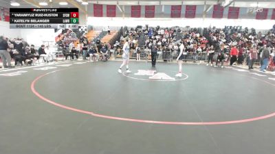 145 lbs Consolation - Yaraimyliz Ruiz-Huston, Springfield Central (W) vs Katelyn Belanger, Lawrence