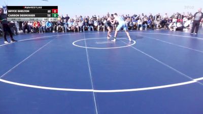 149 lbs Rr Rnd 1 - Bryce Shelton, Air Force vs Carson DesRosier, The Citadel