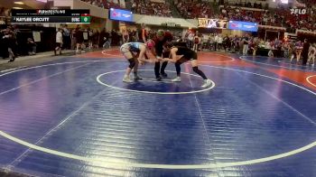 135 lbs Round 3 - Emma Klingaman, Chinook Wrestling Club vs Kaylee Orcutt, Miles City Wrestling Club