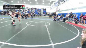 115 lbs Cons. Round 9 - Collette Langmo, Vista Murrieta vs Cheyenne Stepanian, Hesperia