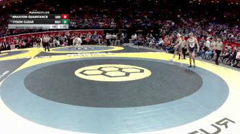 D3-165 lbs Semifinal - Braxton Quaintance, Lakota vs Tyson Clear, Malvern