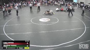 5A 126 lbs Cons. Round 1 - Coby Cortese, Hillcrest vs Brandon Thomas, Gaffney