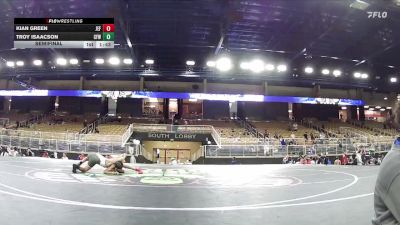 102 lbs Semifinal - Kian Green, Jefferson vs Troy Isaacson, Central Florida Wrestling
