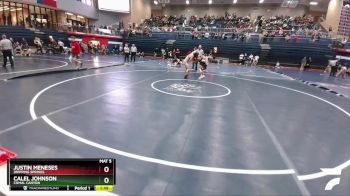 157 lbs Cons. Round 1 - Calel Johnson, Comal Canyon vs Justin Meneses, Dripping Springs