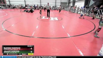 60 lbs Rd# 10- 4:00pm Saturday Final Pool - Graham Sandoval, Oklahoma Outlaws Red vs Blayden Thompson, Minnesota Funky Singlets