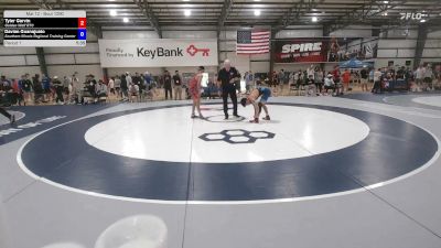 57 kg Cons. Rd Of 32 - Tyler Garvin, Golden Wolf RTC vs Davian Guanajuato, Southern Illinois Regional Training Center