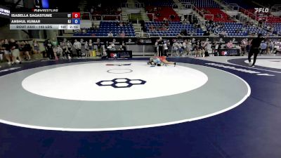 145 lbs Cons. Sub-rd Of 32 - Isabella Sagastume, UT vs Anshul Kumar, NJ