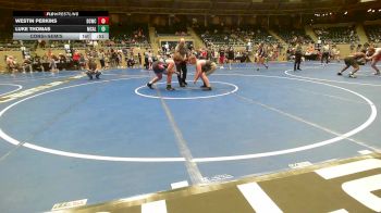 Consolation - Westin Perkins, Dark Cloud Wrestling Club vs Luke Thomas, McAlester Youth Wrestling