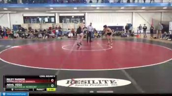 165 lbs Cons. Round 5 - James Geiger, Wilkes University vs Elijah Martin, Ferrum College