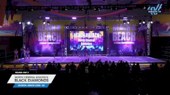 North Central Athletics - Black Diamonds [2024 L4 Senior Coed - D2 Day 2] 2024 ACDA Reach the Beach Cheer Grand Nationals